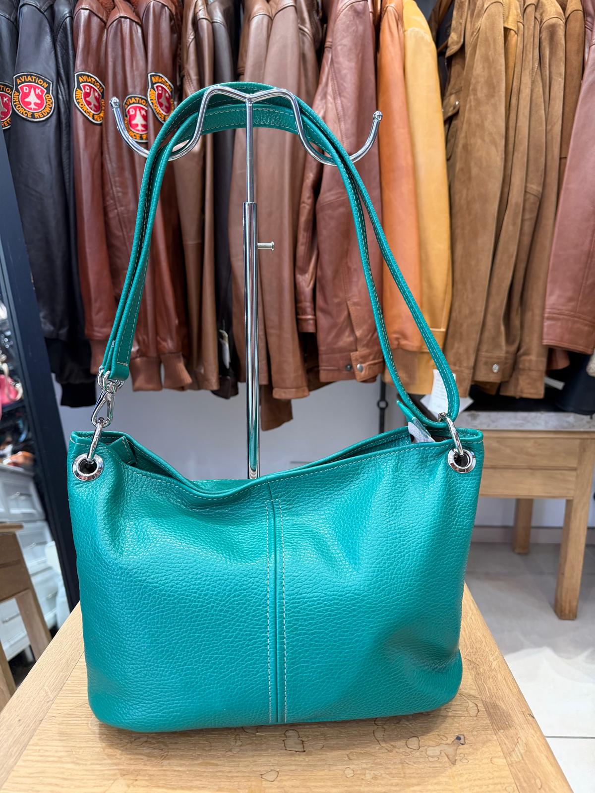 Sac Chloé bleu marine croco — Iphigénie Paris