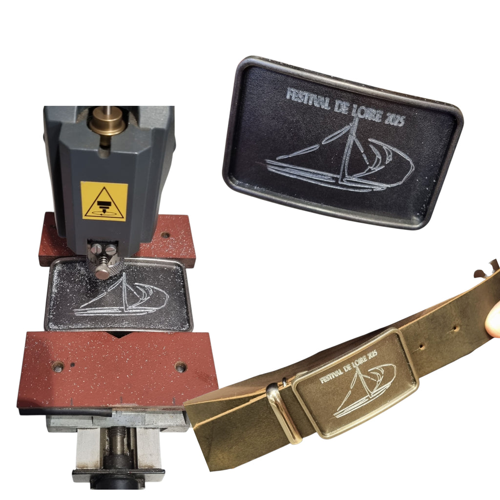 Ceinture en cuir sur mesure